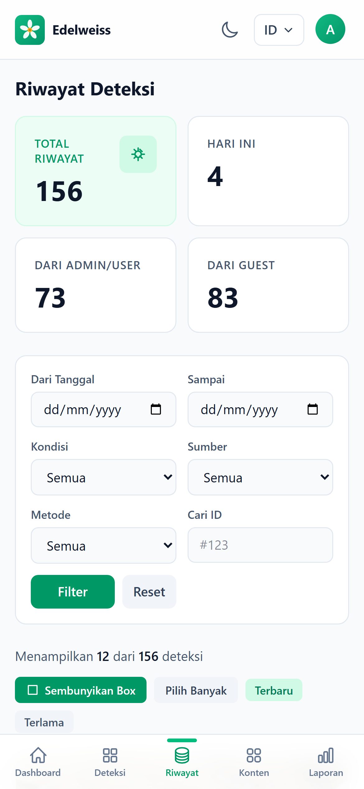 Riwayat (mobile)