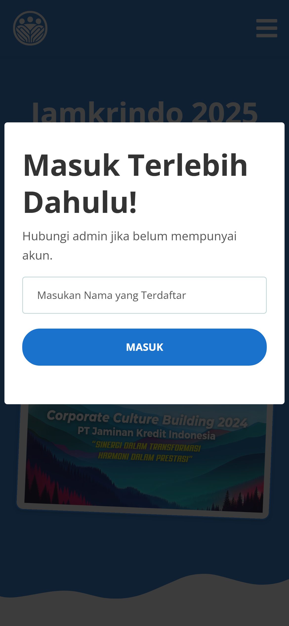 Login (mobile)