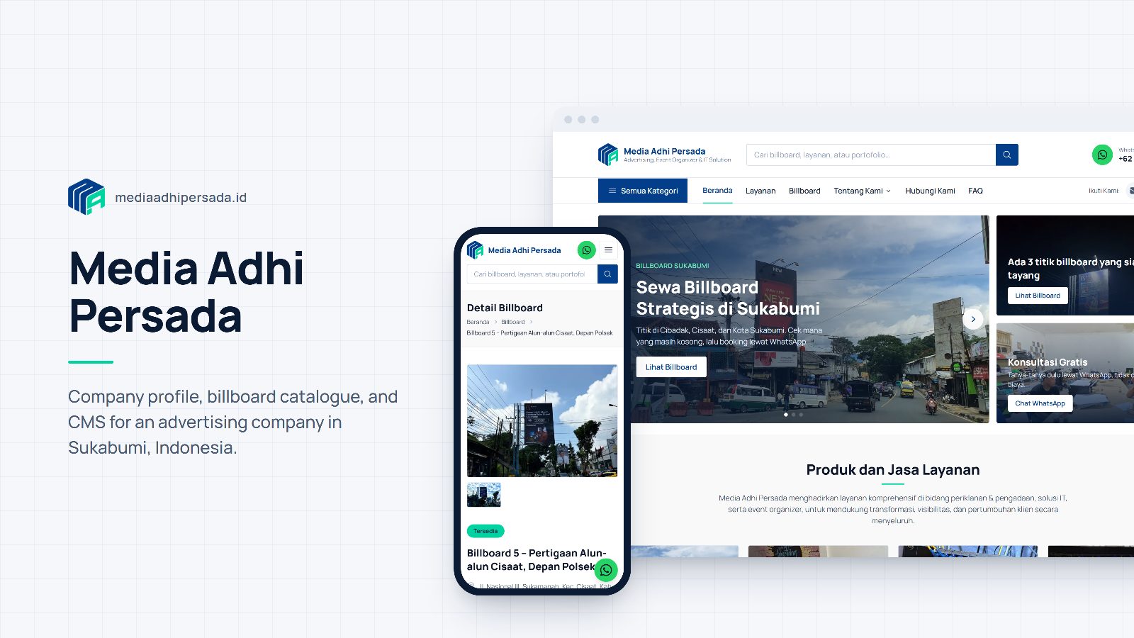 Cover image of Media Adhi Persada: Company Profile and Billboard Catalogue
