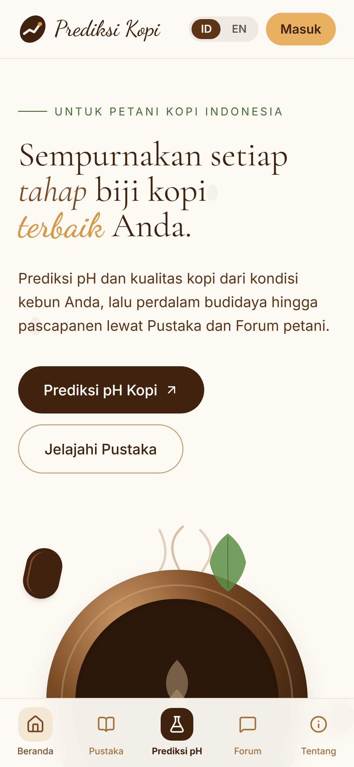 Beranda (mobile)